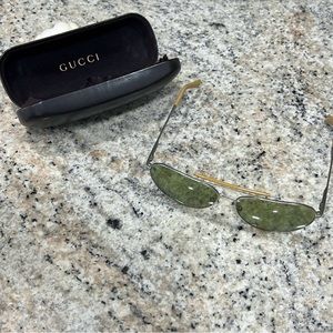 Gucci Vintage Aviator Sunglasses